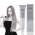 PureStyle 100g Professional Permanent Hair Color Dye Cream Ammonia Free, Long Lasting Grey Color, Natural Shine, For All Hair Types Easy At Home Application (0/11 Grey)