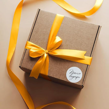 Yellow Ribbon Gold Ribbon Lemon Fall 3/8 in 25 Yards Satin Ribbons - Image 5