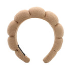Spa Headbands for Washing Face Makeup Skin Care Headband Women Bubble Facial Beauty Headbands Puffy Shower Towel Band Hair Headband