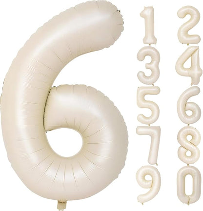 Number Balloons for Birthday Decorations by United-UnicornsParty