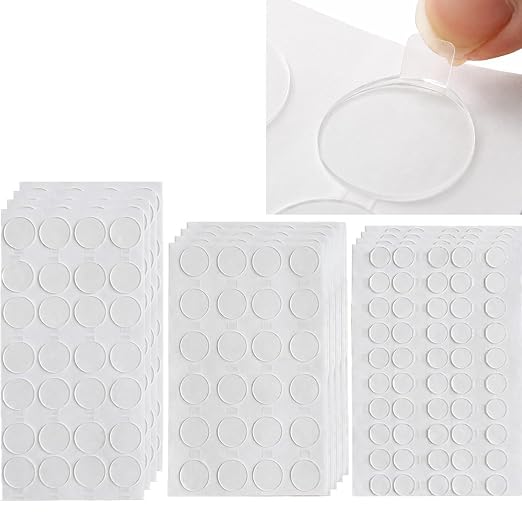 Sticky Dots 3 Size Mix Double Sided Sticky Dots Easy Peel Tabs No Damage by Unknown