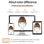 Light Brown Clip In Bangs Real Human Hair French Bangs For Women Clips Thick Bangs Fringe With Temples Hairpieces Curved Bangs For Daily Wear
