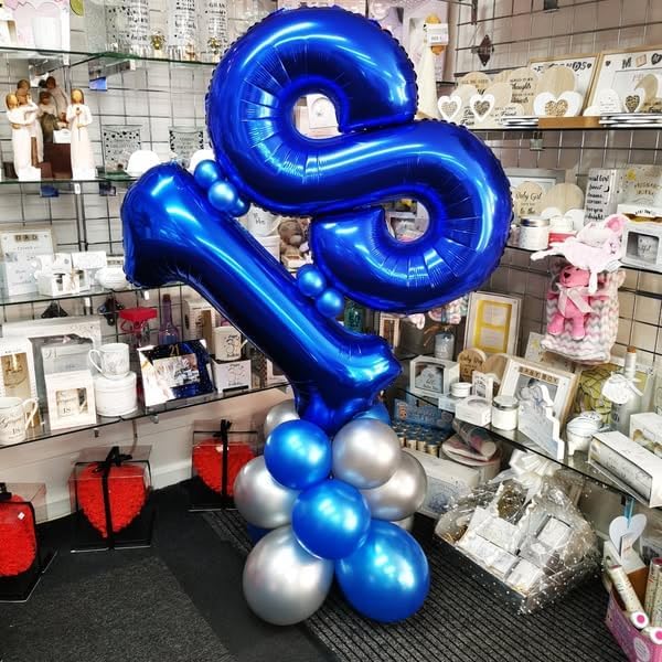 Night Blue 5 Balloon - Image 7