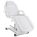 Artist hand Professional Hydraulic Tattoo Bed Swivel aesthetician Chair Adjustable Beauty Esthetician Spa Table for Eyelash Facial Bed Extensions Salon Equipment (White)