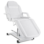 Artist hand Professional Hydraulic Tattoo Bed Swivel aesthetician Chair Adjustable Beauty Esthetician Spa Table for Eyelash Facial Bed Extensions Salon Equipment (White)