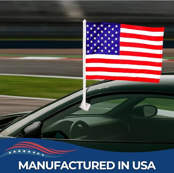 DC Custom Car Flag Pole Window Custom Flag - Image 5