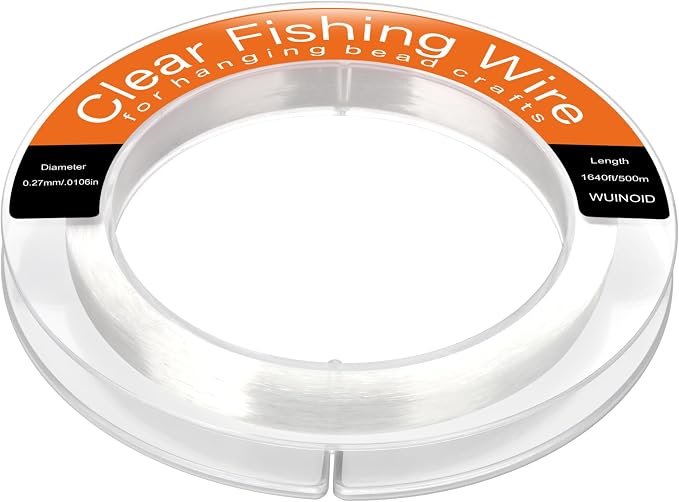 Fishing Line Wire Monofilament Clear Nylon String by Unknown