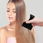 4 Packs Afro Comb Metal Pick, Hairdressing Detangle Wig Braid Hair Styling Tool- Black