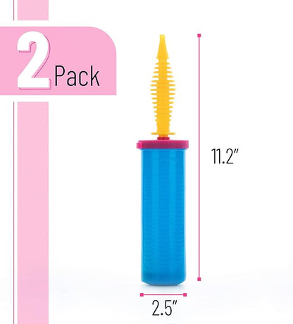 Mr. Pen- Balloon Pump Handheld, 2 Pack | 2-Way Dual Action Ballon Pump Inflater - Image 2