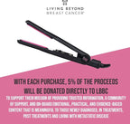HAI Convertible Flat Iron Straightener for Women - Professional Ceramic with 5 Temperature Levels for All Hair Types - (Classic Pink)