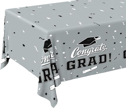 Graduation Party Decorations, Gongrats Grad Tablecover - Image 6