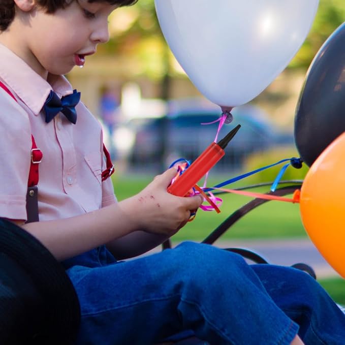 Solustre 15Pcs Portable Mini Hand Held Air Pumps Balloon Inflators U-Shaped - Image 4