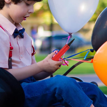 Solustre 15Pcs Portable Mini Hand Held Air Pumps Balloon Inflators U-Shaped - Image 4