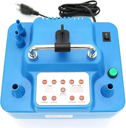 Electric Balloon Pump, Professional Double Hole Inflator, Inflatable Timing and - Image 5