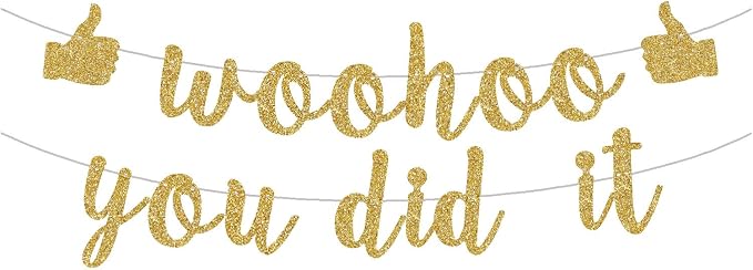 ENILSA Woohoo You Did It Banner, We are So Proud of You, Congrats Grad 2024 by Unknown