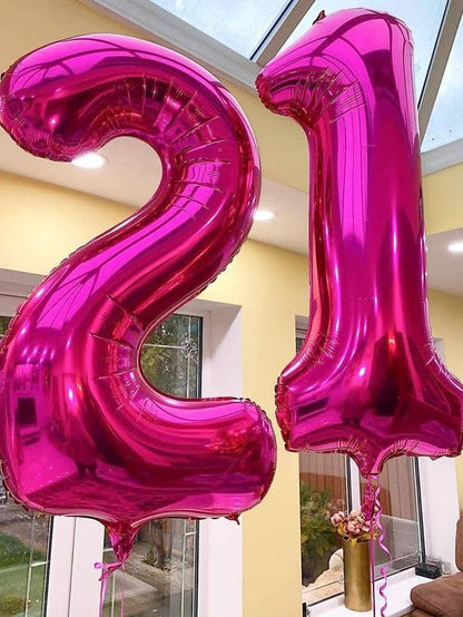 Hot Pink 2 Balloon - Image 9