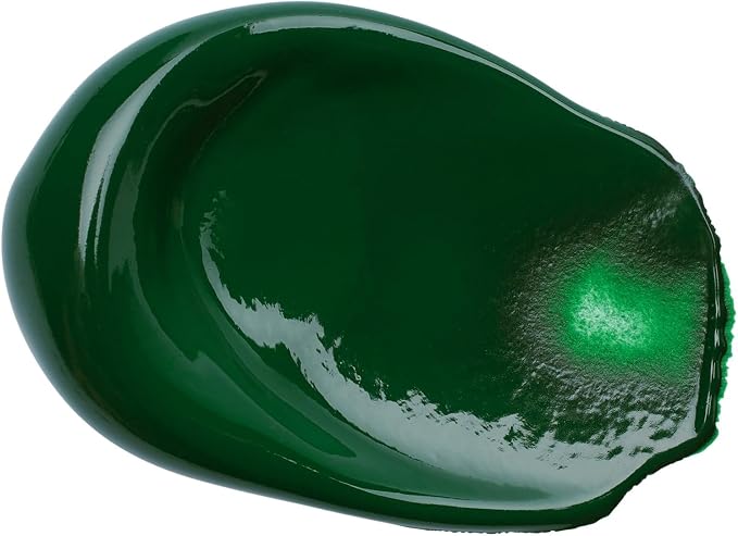 Liquitex BASICS Acrylic Paint, 118ml Tube, Permanent Green Deep - Image 2