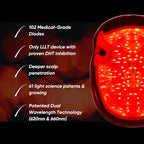 REVIAN Lyte Cap Hair Growth Device LED Wireless FDA Cleared Red Light Therapy, Hair Loss Treatment for Men + Women, Thinning, Regrowth & Alopecia