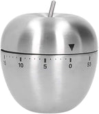 fruit Shaped Timer Stainless Steel Mechanical Cooking Countdown Alarm Timer Kitchen Reminder for Hair Color Processing , Kitchen Timer , Cooking , Baking , Kitchen Timer , fruit Shaped Timer Stainless