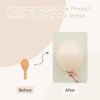 Nude Balloons 12 inch, Baby Shower, Gender Reveal, Birthday Party Decorations - Image 3