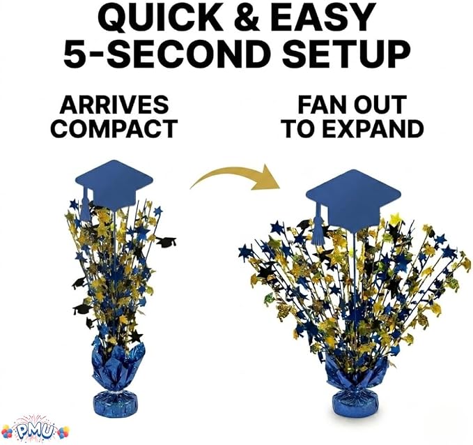 PMU 6 Pcs Graduation Centerpieces - Image 7