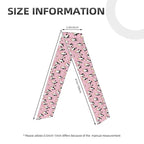 Boys Girls Sports Sweat Band, Boho Style Elastic Head Ribbon for Running Fitness Spa, Beauty Skinny Cute Cartoon Penguin And Heart Pink Headwear Hand Decor