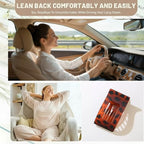 4 PCS Medium Flat Hair Clips Claw for Women, Non-slip Rectangular Lay Down Hair Clip for Thick Thin Hair Comfortable Hair Accessories for Driving, Lying, Exercising, Leopard Tortoise Shell Pattern