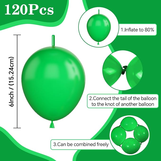Green Link Balloons - Image 2