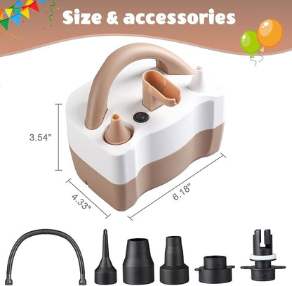 Portable Electric Balloon Pump, Super Fast Powerful Air Inflator - Image 2