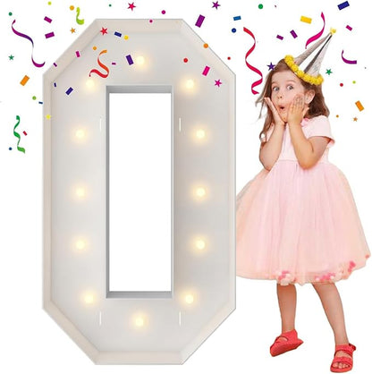 4FT Marquee Light Up Letters, Large Marquee Letters, Big Letter by MerryMosaics