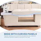 Head Spa Equipment, Massage Shampoo Bed, Supports Water Circulation｜Fumigation｜Light Therapy Massage Table for Spa Beauty Salon