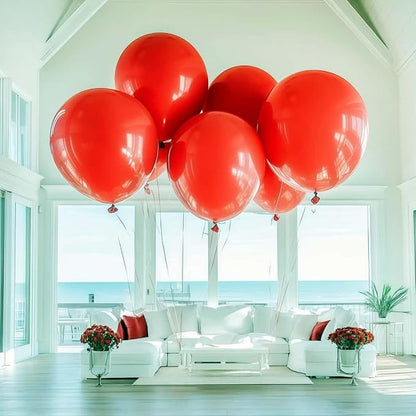 30 Pack Red Balloons 36 Inch Red Latex Party Large Balloon Bulk - Image 5