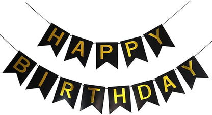 Happy Birthday Banner, Flag Bunting by Imtively