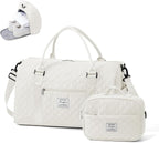Gym Bag Womens,Travel Duffel Carry on Bag Sport Tote Bag Weekend Overnight Bag