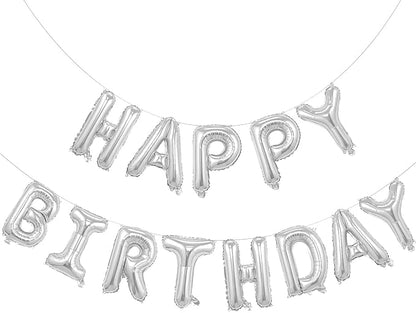 Happy Birthday Banner, 16 Inch Happy Birthday Balloon Banner by Unknown