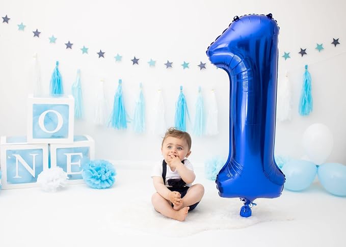 Navy Blue 1 Balloon - Image 8