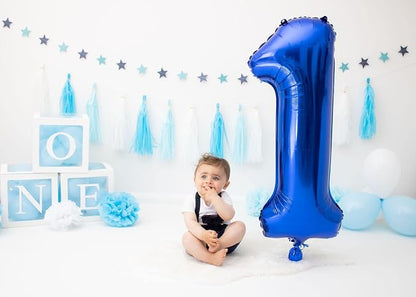 Navy Blue 1 Balloon - Image 8