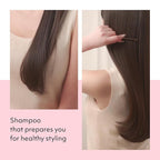 Mise En Scene Hair Perfume Shampoo - Perfect Styling Serum Shampoo - with Peony and Rose Scent, Styling Memory & Heat Protection, Enriched with Argan Oil, Daily Nourishing, 22.99 Fl. Oz.