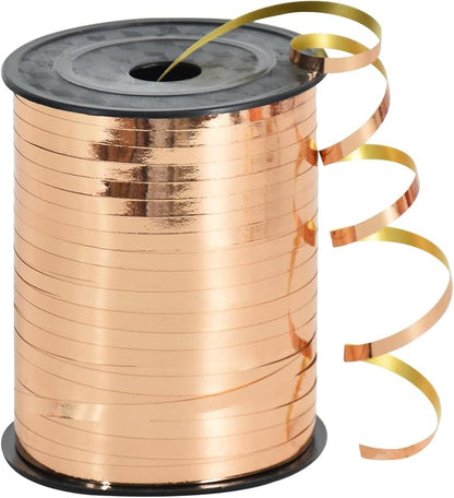 TONIFUL 500 Yards Shiny Champagne Gold Curling Ribbon Balloon String by TONIFUL