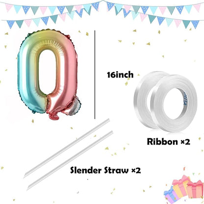 Letter Balloons 16 Inch Mylar Foil Alphabet Letter A-Z Balloons Set - Image 2