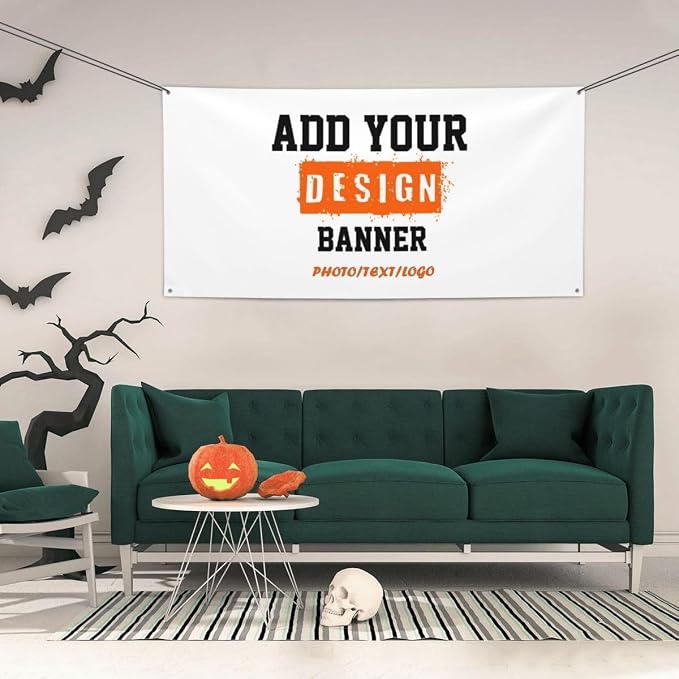 Custom Banners and Signs 2'x4' Customize Personalized Photo Text Logo | by TUSANEII
