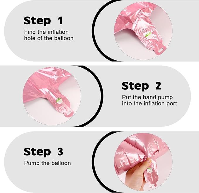 Number Balloons 2026 Balloon Pearl Pink - Image 4
