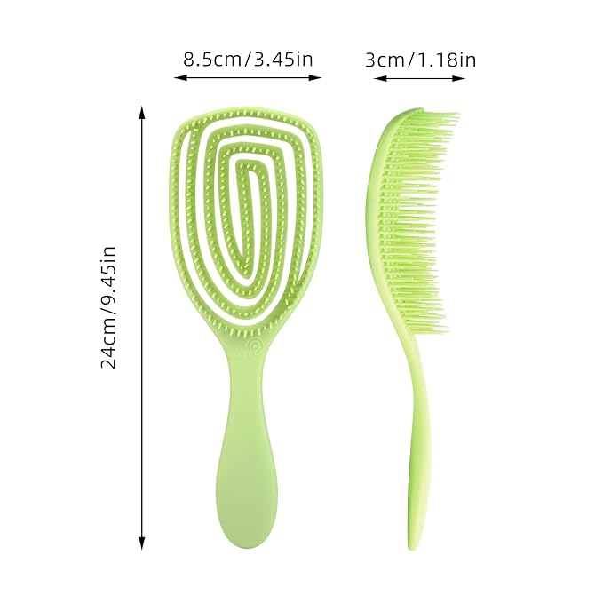 Candy Brush Scented Detangling Hair Brush for Wet or Dry Hair, Professional Vented Brush for Thick, Coarse & Curly Hair for Women and Girl. Eliminates Knots & Scalp Massage, Idea Gift
