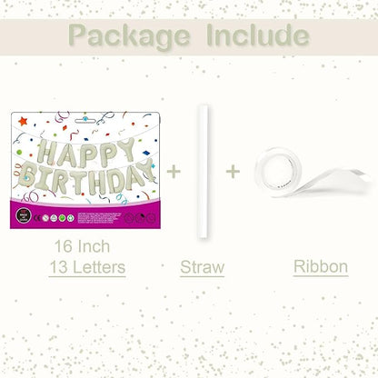 16 Inch Happy Birthday Balloon - Image 3