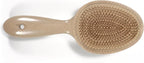 Double Sided Scalp Massager Hair Growth, Shampoo Brush Head Scalp Massager for Hair Growth Scalp Scrubber with Soft Silicone Bristles (Earthly Yellow)