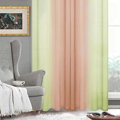 DWCN Ombre Sheer Curtains - Image 5