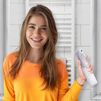 VIGOR PATH Continuous Spray Bottle – Fine Mist Mister Spray Bottle for Hair, Plants, Cleaning, Pets & Travel | Refillable Water Spray Bottles (200ml / 6.7oz) Clear