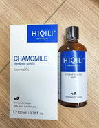HIQILI 100ML Chamomile Essential Oil, Pure & Natural Chamomile Oil for Diffueser, Skin, Soap, Shampoo - 3.38 Fl Oz