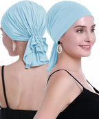 osvyo Chemo Headscarf for Women Hair Loss - Cancer Slip On Headwear Turbans Sealed Packaging