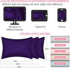 Mulberry Silk Pillow Cases 2 Pack Standard Size 20x26 Inches with Hidden Zipper, Ultra Smooth and Soft Breathable Cooling Silk Satin Pillowcase Set of 2, Better for Hair and Skin, Gifts for Women Men